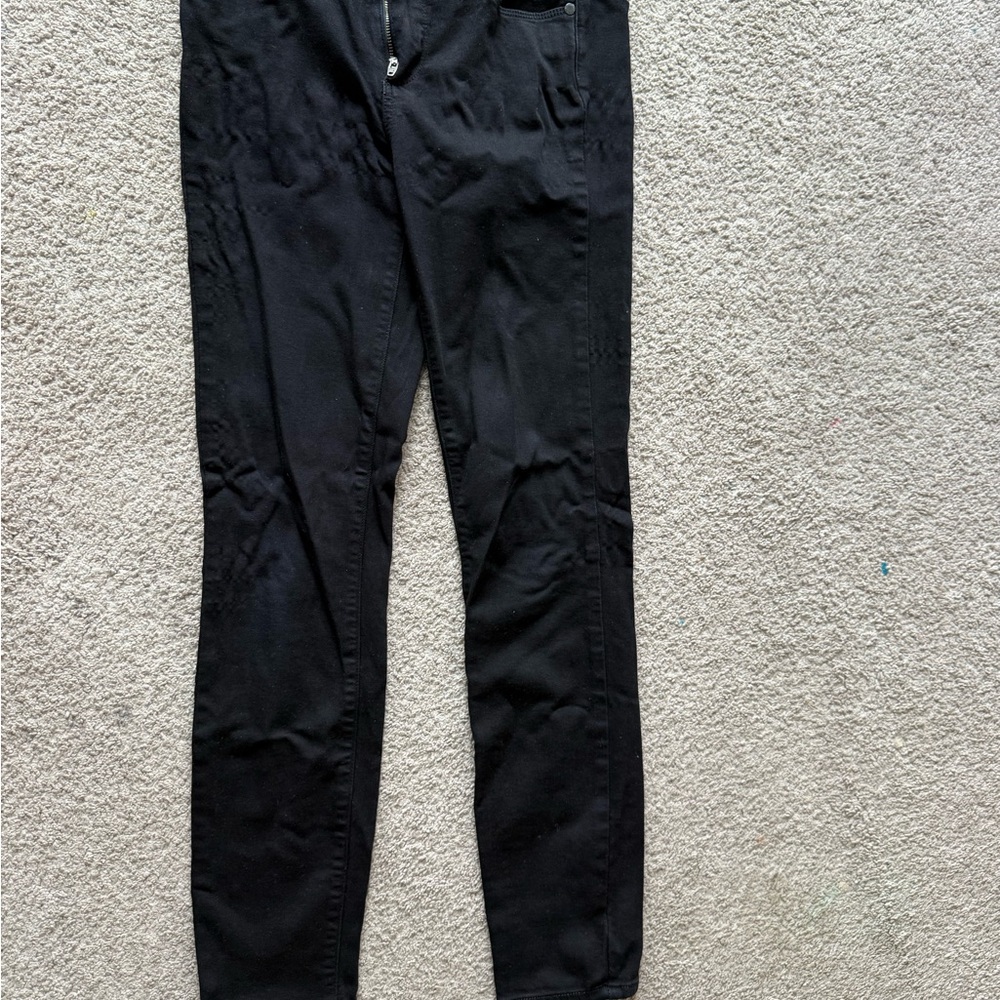 PAIGE Women's Black Skinny Jeans
